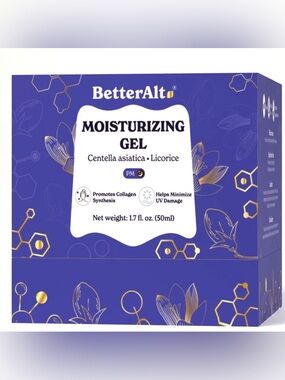expires OCT 26 BetterAlt Moisturizing Gel 50 ml